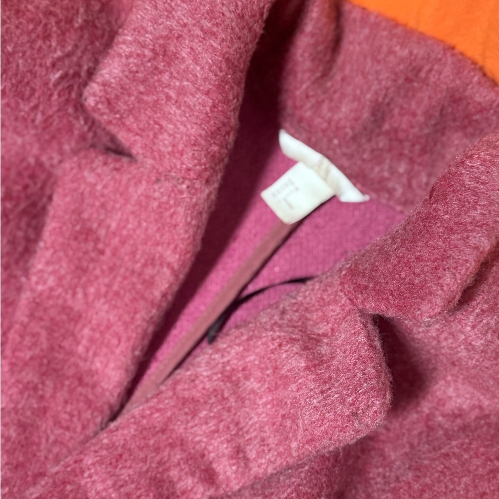 H&M Pink Women's Fluffy Coat